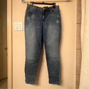 Style & Co Women's Curvy-Fit Skinny Jeans Size 12